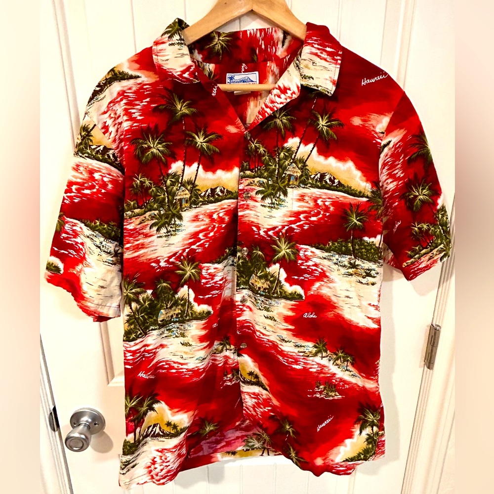Vintage XL Men's Hawaiian Shirt
